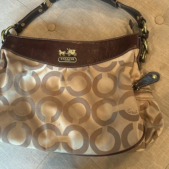 Coach Vintage Soho Large Logo Canvas Tote